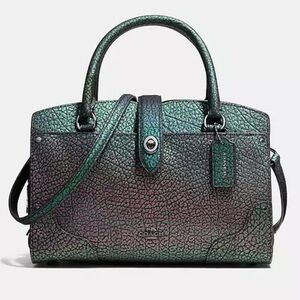 GUC Coach Hologram Mercer 24 Crossbody